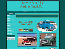 Tablet Screenshot of bowtiebits.com